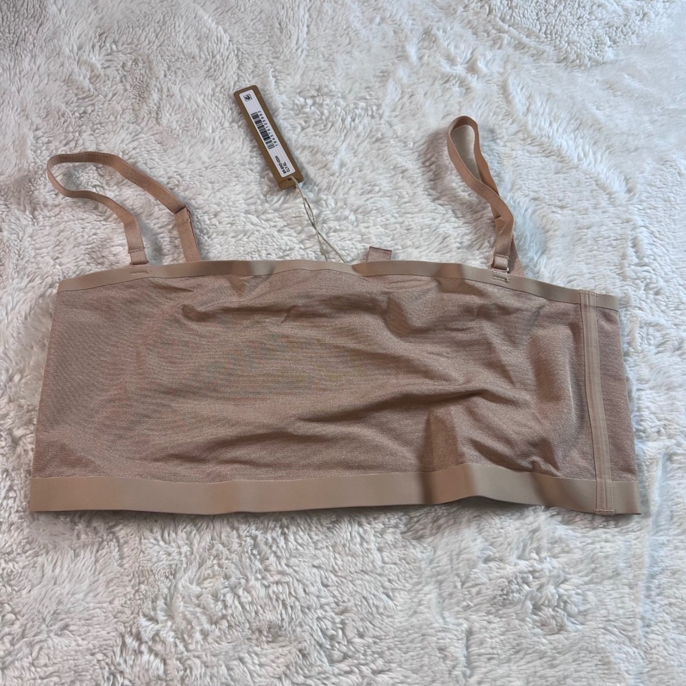 SKIMS Women's Fits Everybody Bandeau Bra Clay BR-BND-0254 Size XL NWT